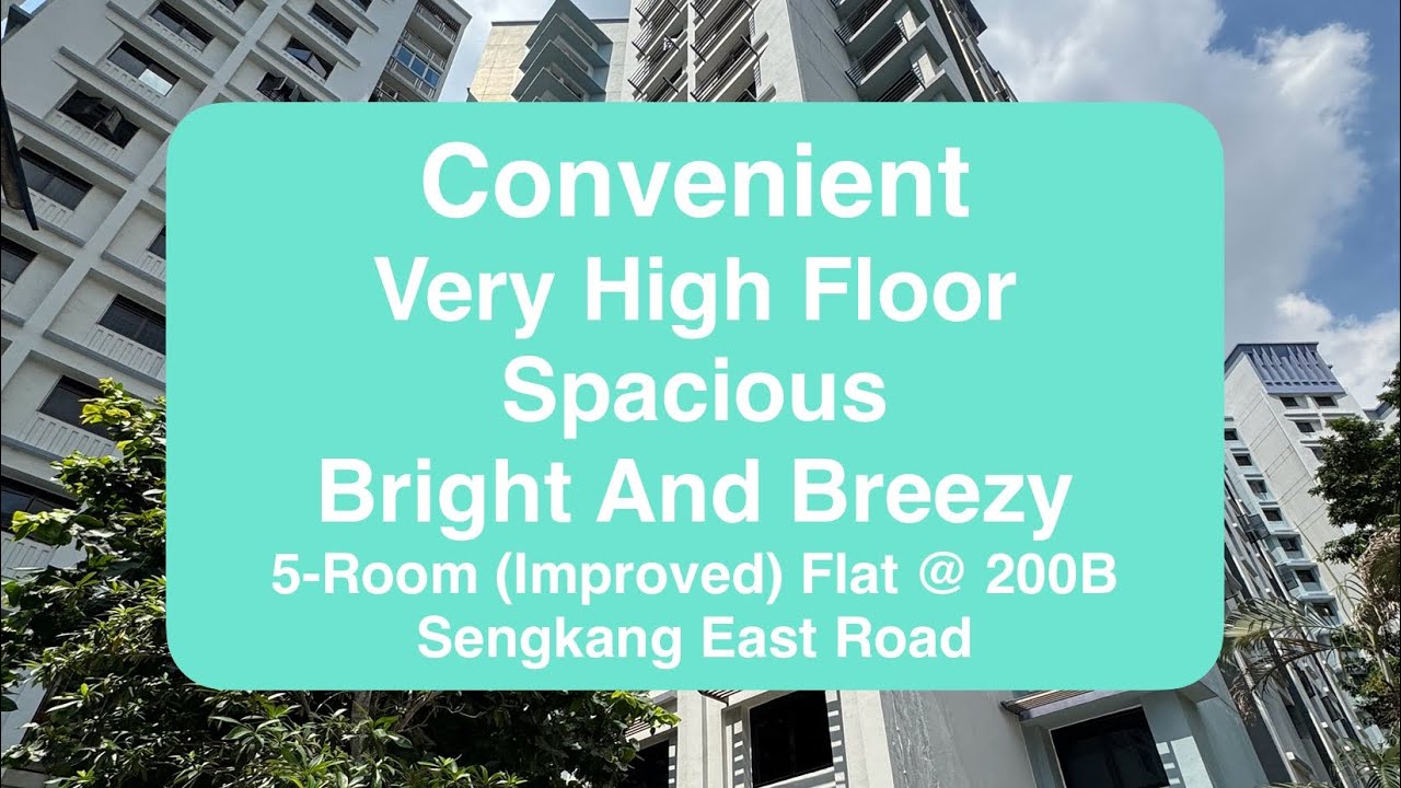 For Sale — 5-Room Flat @ 200B Sengkang East Road