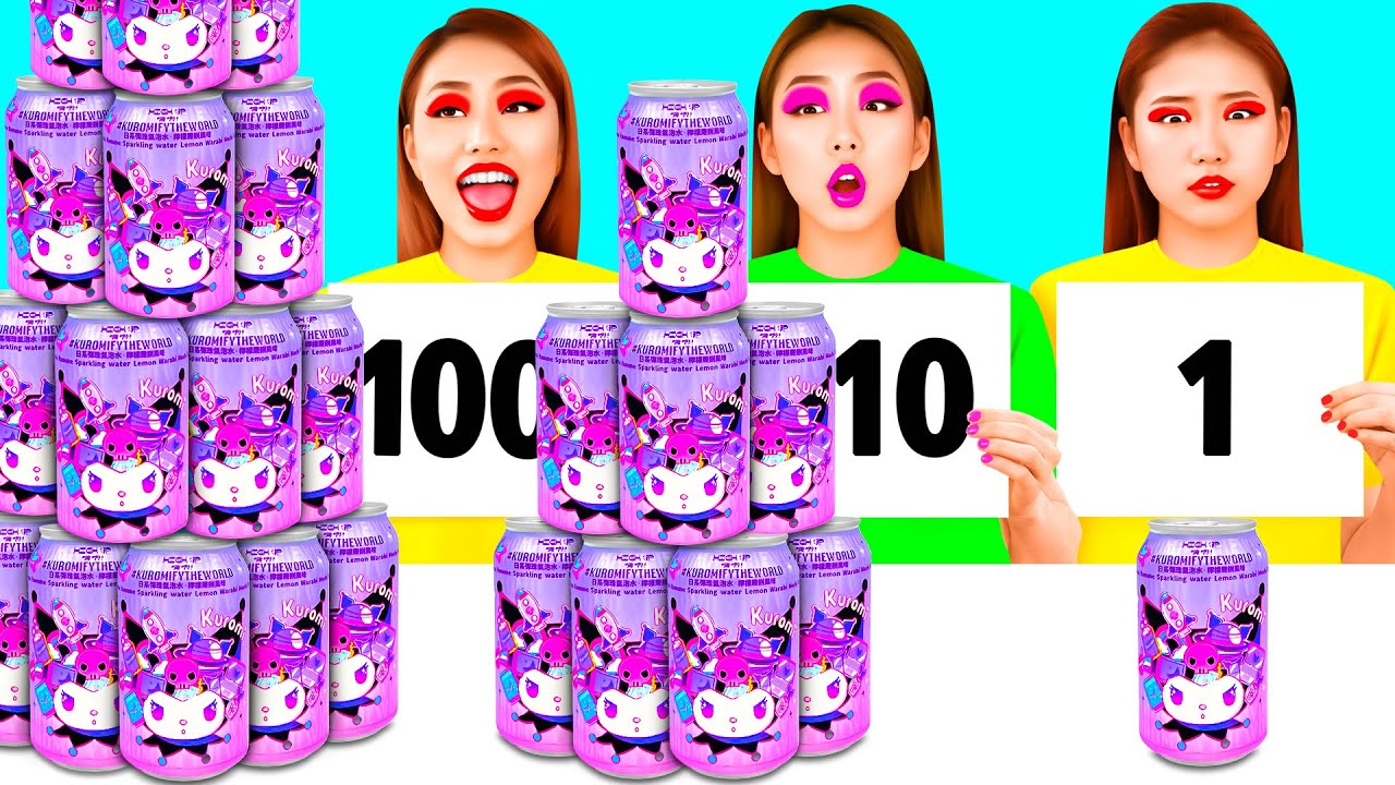 100 Ăn Lớp Thách thức | Tình Huống Hài Hước và Thất bại Toon Toon