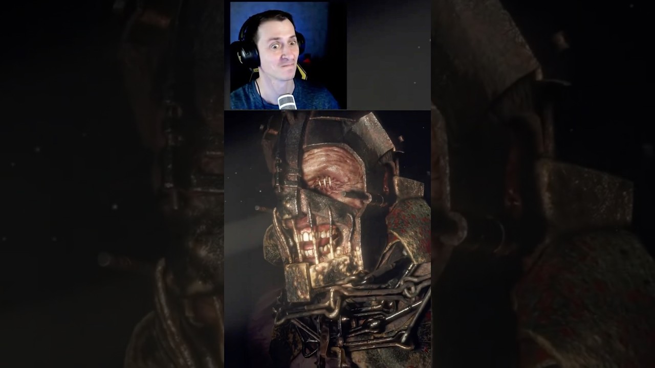 Слепой монстр в игре РЕ4. #mrcatgame #residentevil #residentevil4remake #монстр