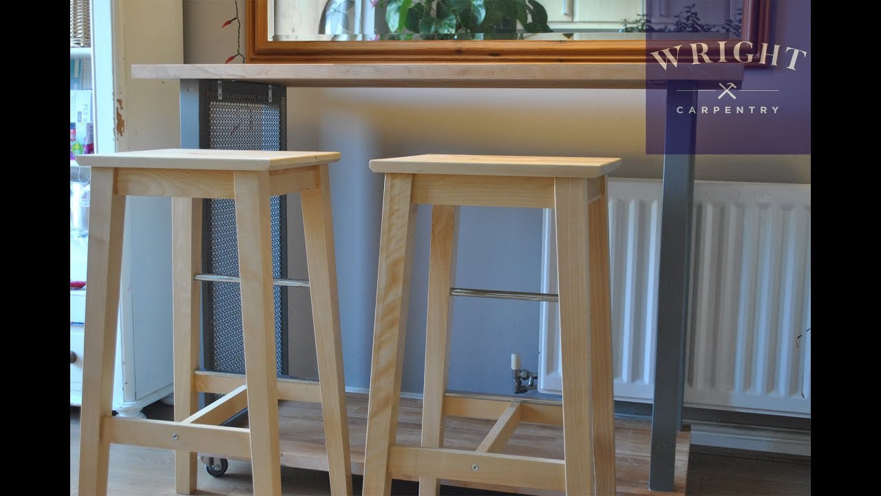 Making A Breakfast Bar On Casters