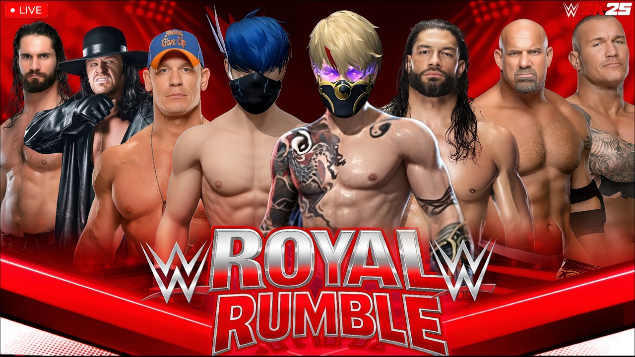 WWE 2K25 GAMEPLAY TAMIL😱🔥 || ROYAL RUMBLE🔥 #ffkprasanth #wwe