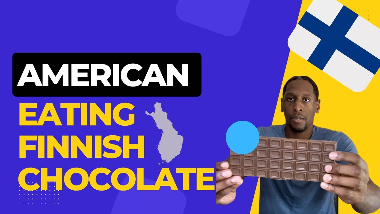 American Tries Finnish Chocolate for the First Time | Honest Taste Test