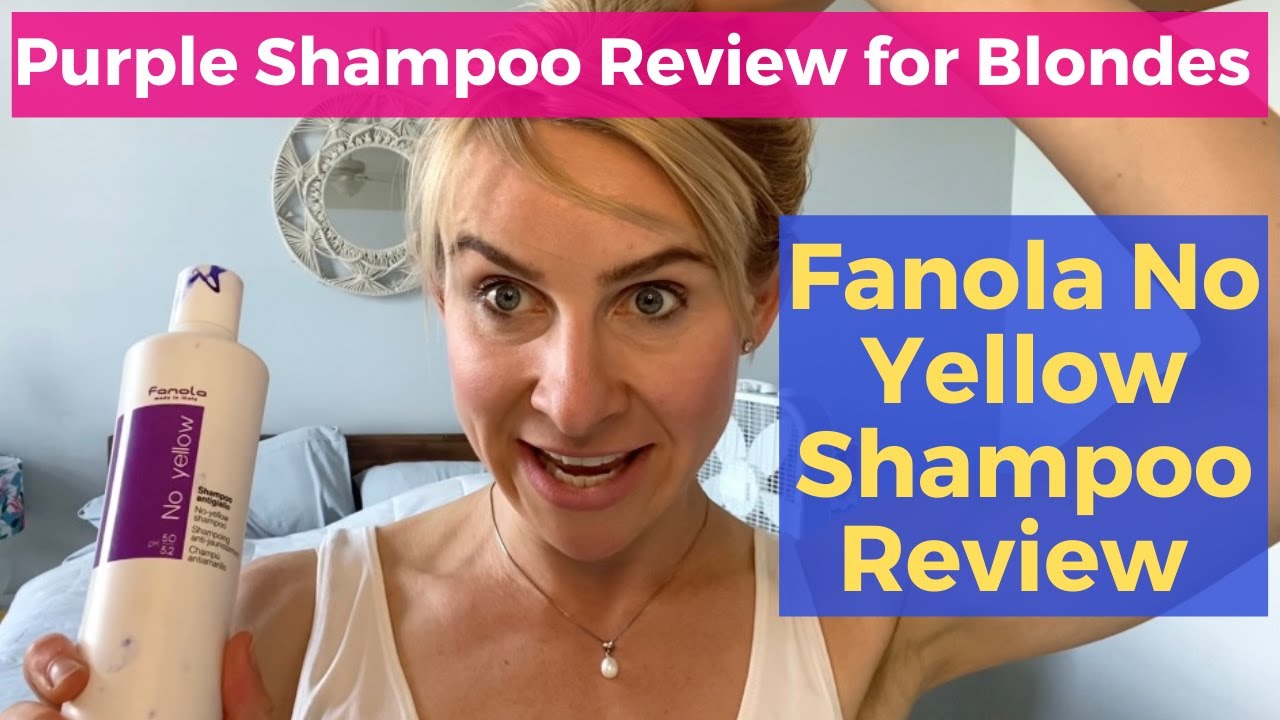 Обзор фиолетового шампуня Fanola No Yellow Shampoo с фотографиями «до» и «после».