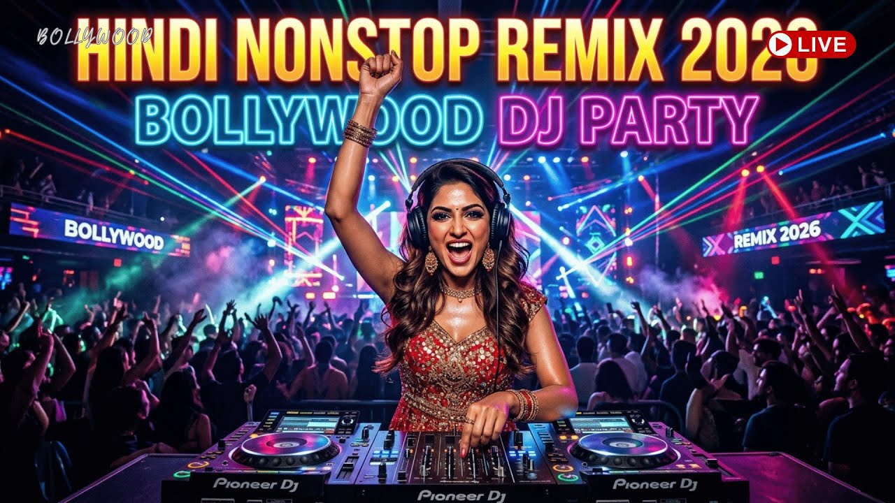 Hindi Nonstop Remix 2026 ⚡ Bollywood DJ Party Mega Mix | Full Bass Hindi Remix