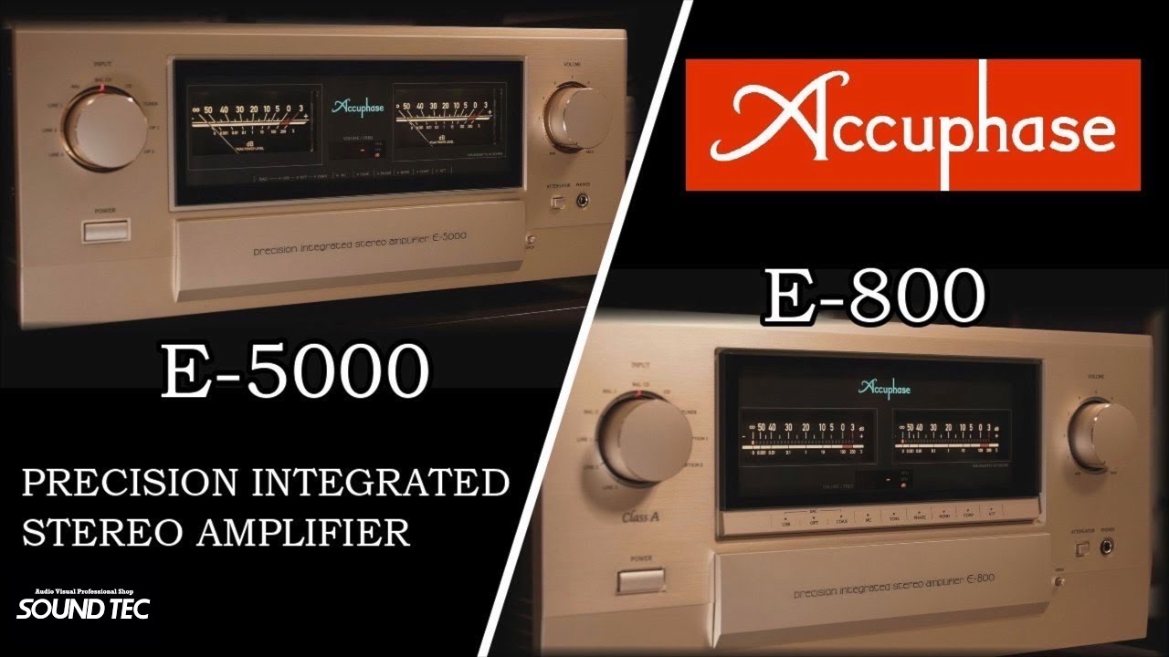 Accuphase特集！ プリメインアンプE-5000/E-800比較試聴【山口県のオーディオ/ホームシアター/SONYの専門店】