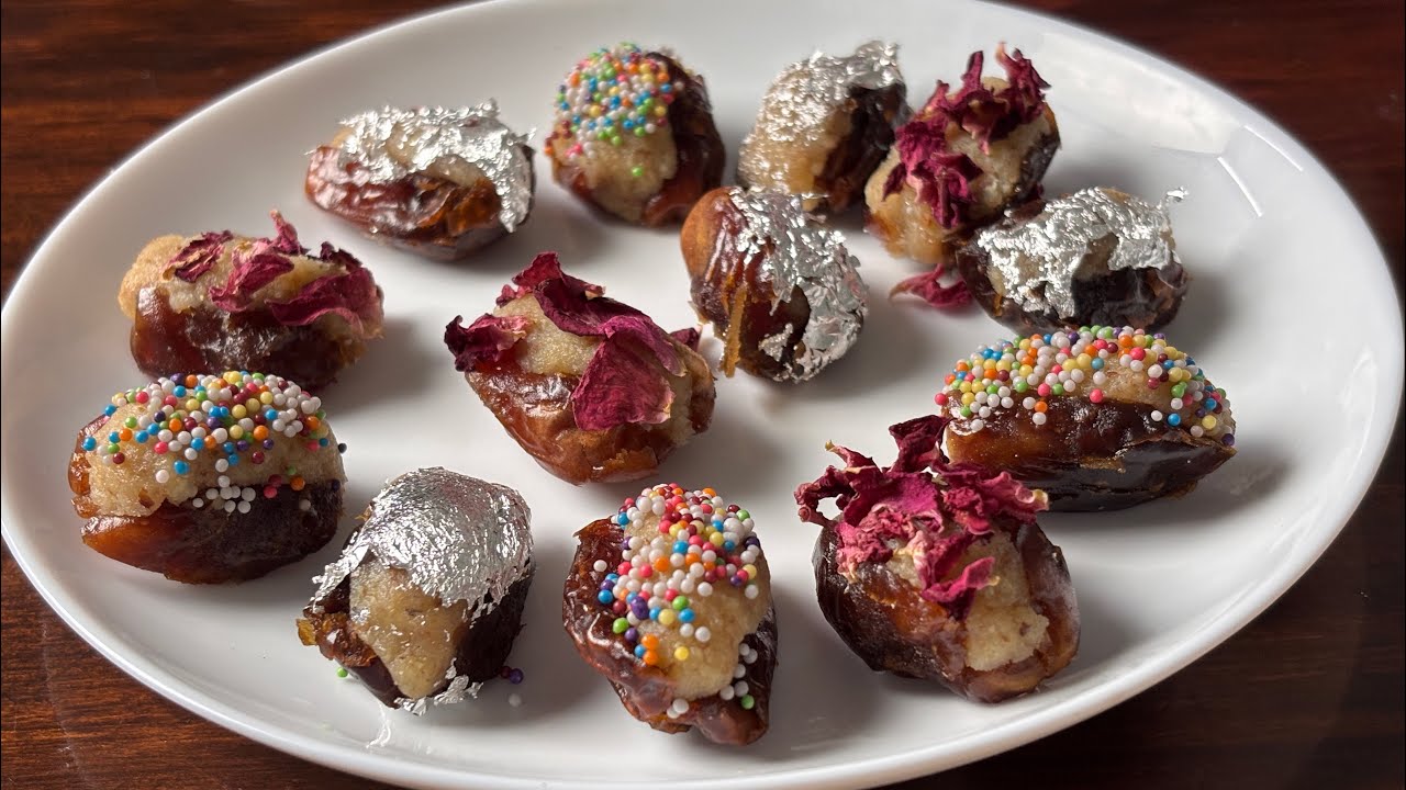 Khajoor khoya Bites || #recipe #khajoorrecipe #food