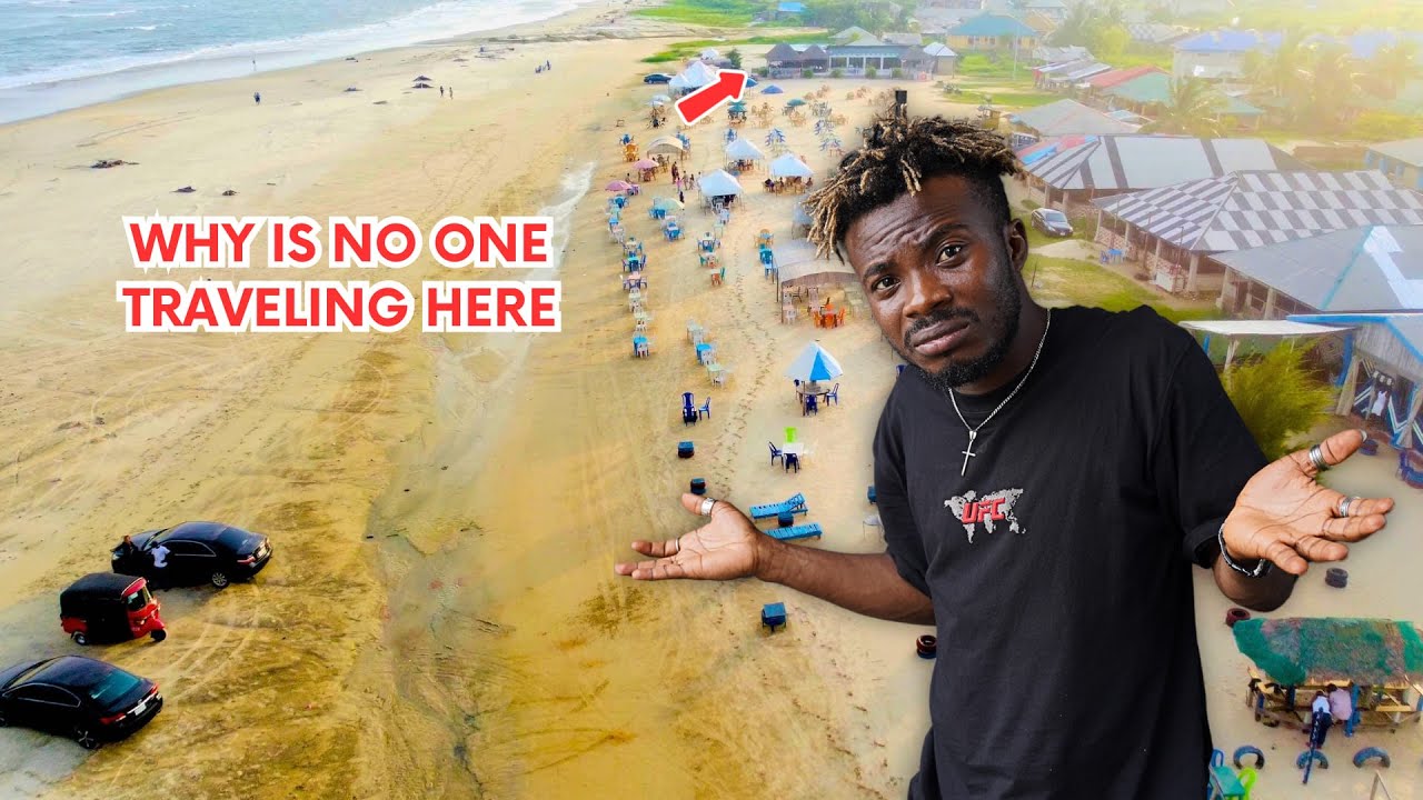 I TOOK  A TRIP TO THE LONGEST ABANDONED BEACH IN WEST AFRICA