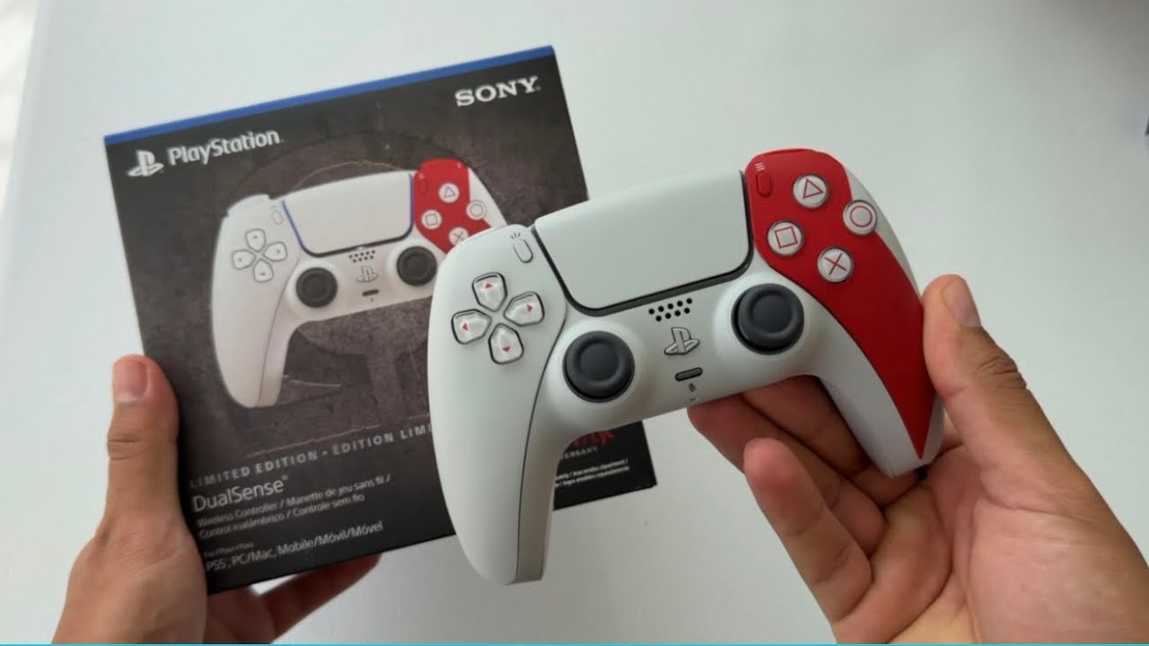 DualSense God of War 20 Anos | Unboxing, Impressões e Comparação com Outras Cores