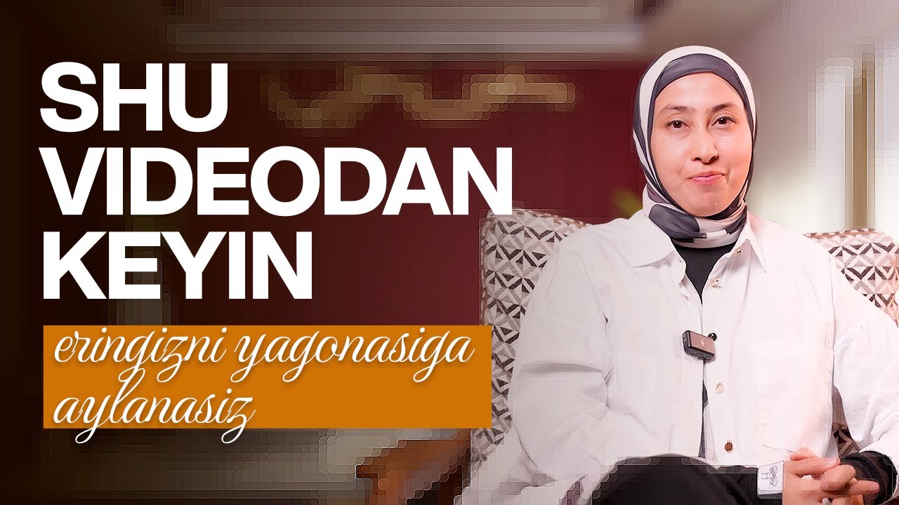 Shu videodan kegin eringizni yagonasiga aylanasiz