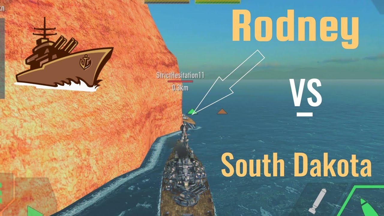 [Battle of warships] USS SOUTH DAKOTA , when you Full of Luck!