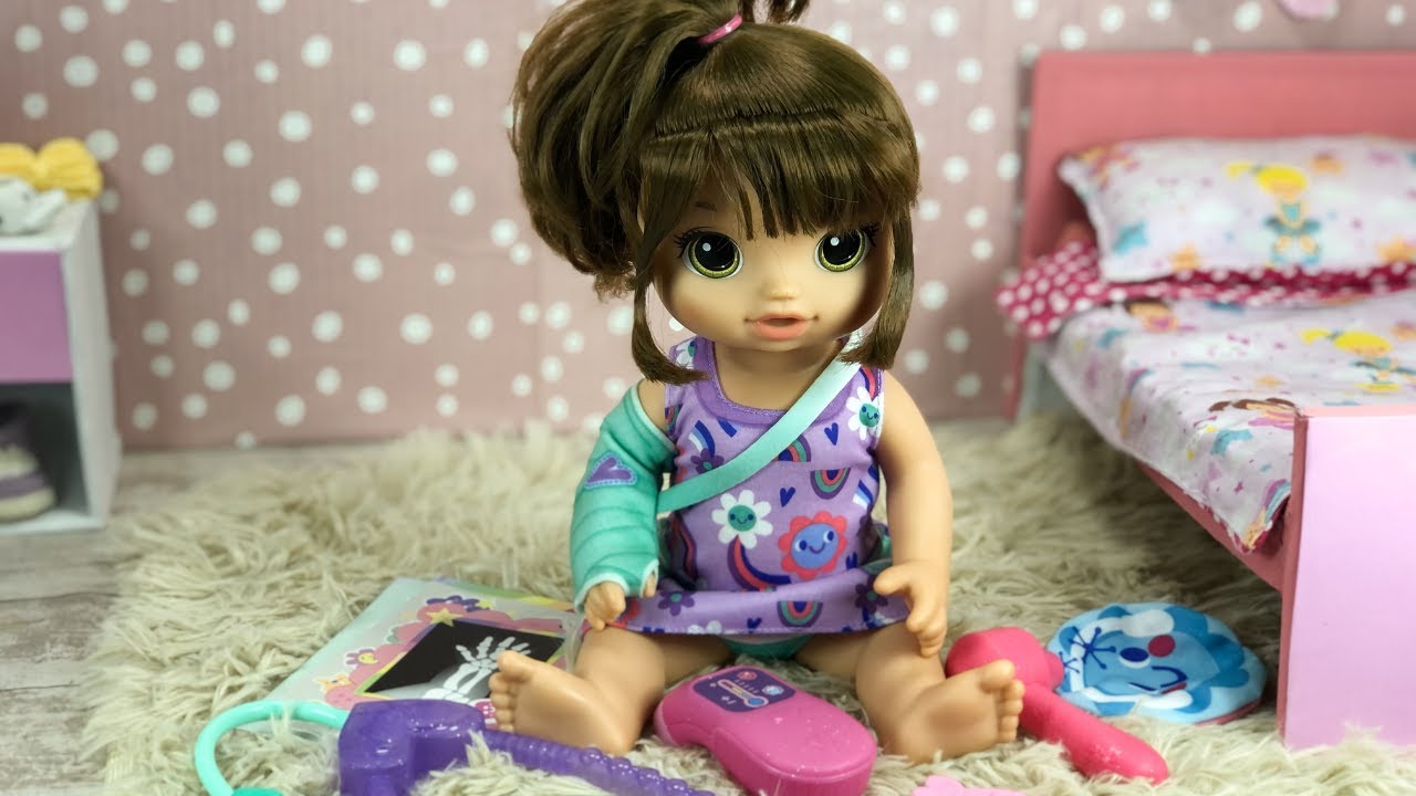 NOVA BONECA DO CANAL! BABY ALIVE DIA DE CUIDAR DA BELLA