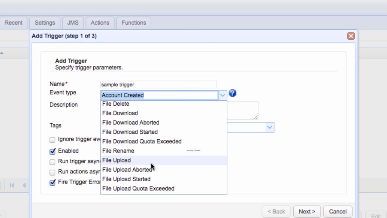 Automating File Transfer Processes Using Triggers