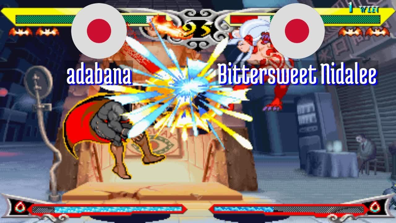 FT5 @vsavj: adabana (JP) vs Bittersweet Nidalee (JP) [Vampire Savior vsav Fightcade] Oct 23