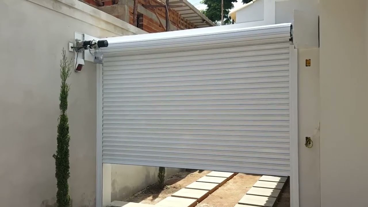 Port&atilde;o de Enrolar Autom&aacute;tico Alumifenas
