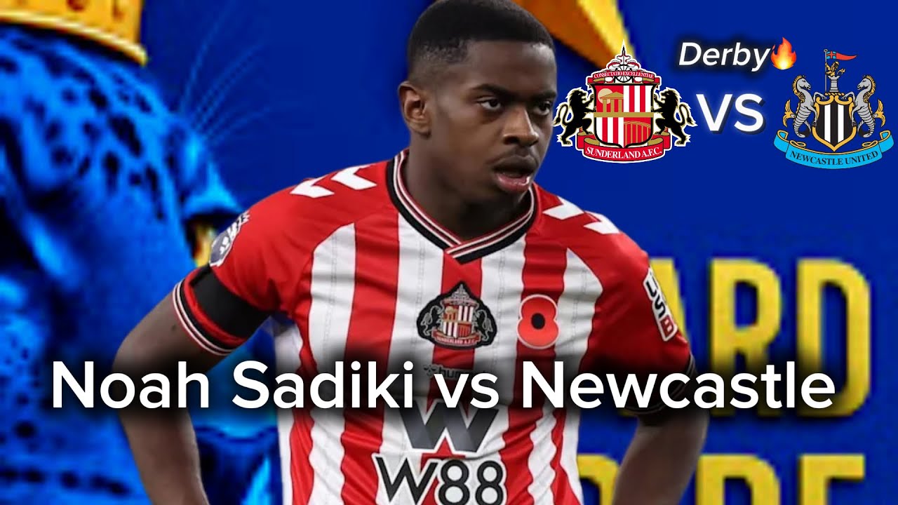 Noah Sadiki vs Newcastle 🇨🇩🔥 | Masterclass silencieuse | Full Highlights