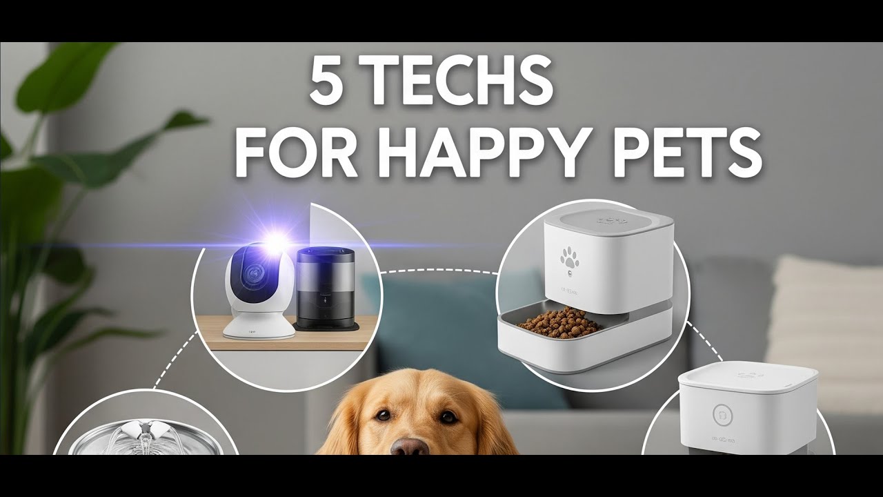 Five Technologies to Make Your Home Pet