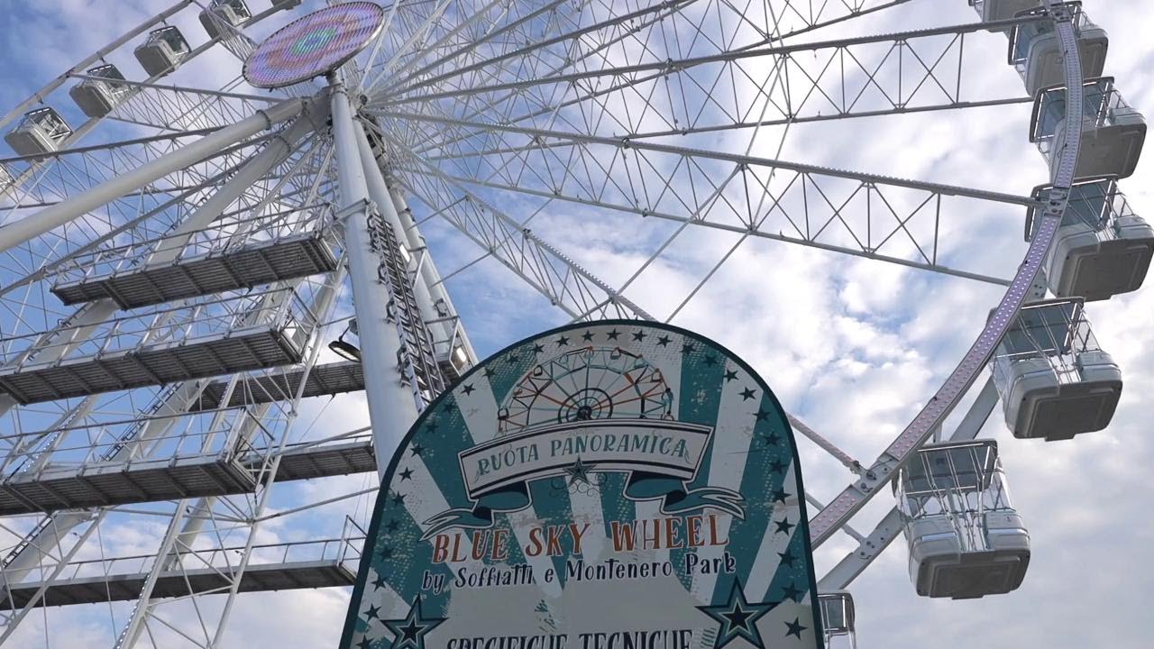 Inaugurata a Melara la ruota panoramica alta 50 metri