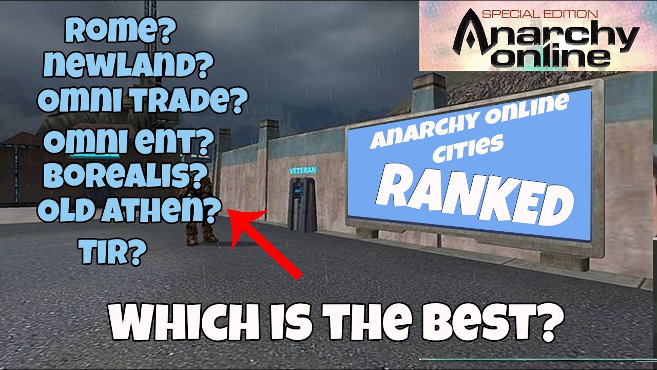 What are the BEST cities in Anarchy Online