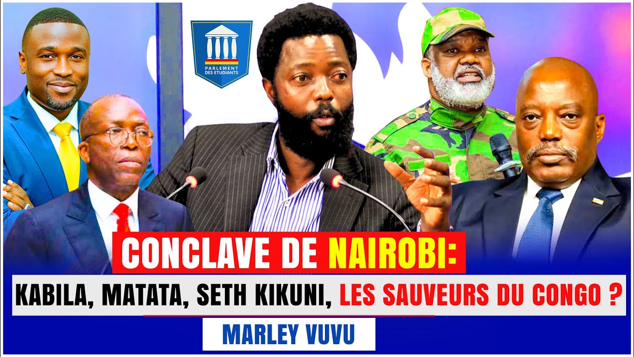 MARLEY VUVU explique les Résolutions du conclave de l'opposition à Nairobi.