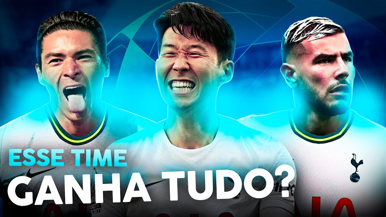 Levei + de 20 HORAS pra montar esse TOTTENHAM dos SONHOS...