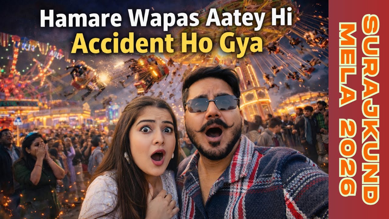 Surajkund Mela Accident 2026 Vlog | We Visited the Same Day Before the Accident Surajkund Mela