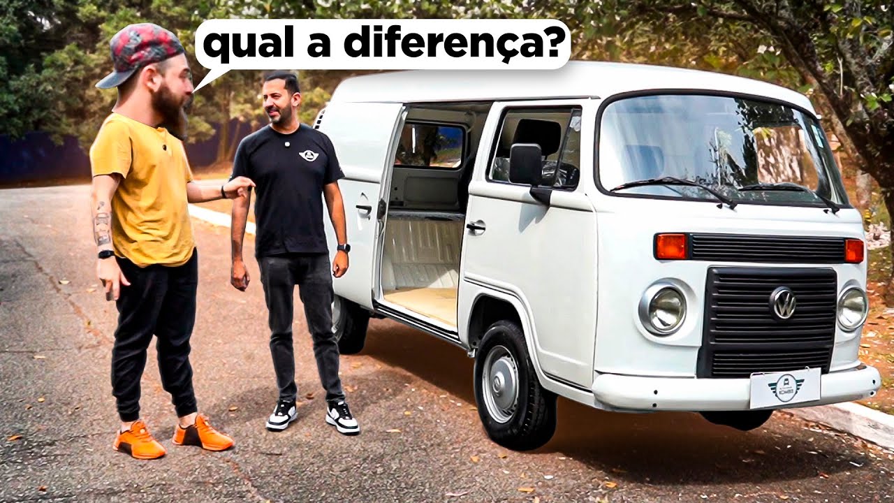 QUAL DIFERENÇA DA KOMBI FURGÃO PARA A KOMBI STANDARD…