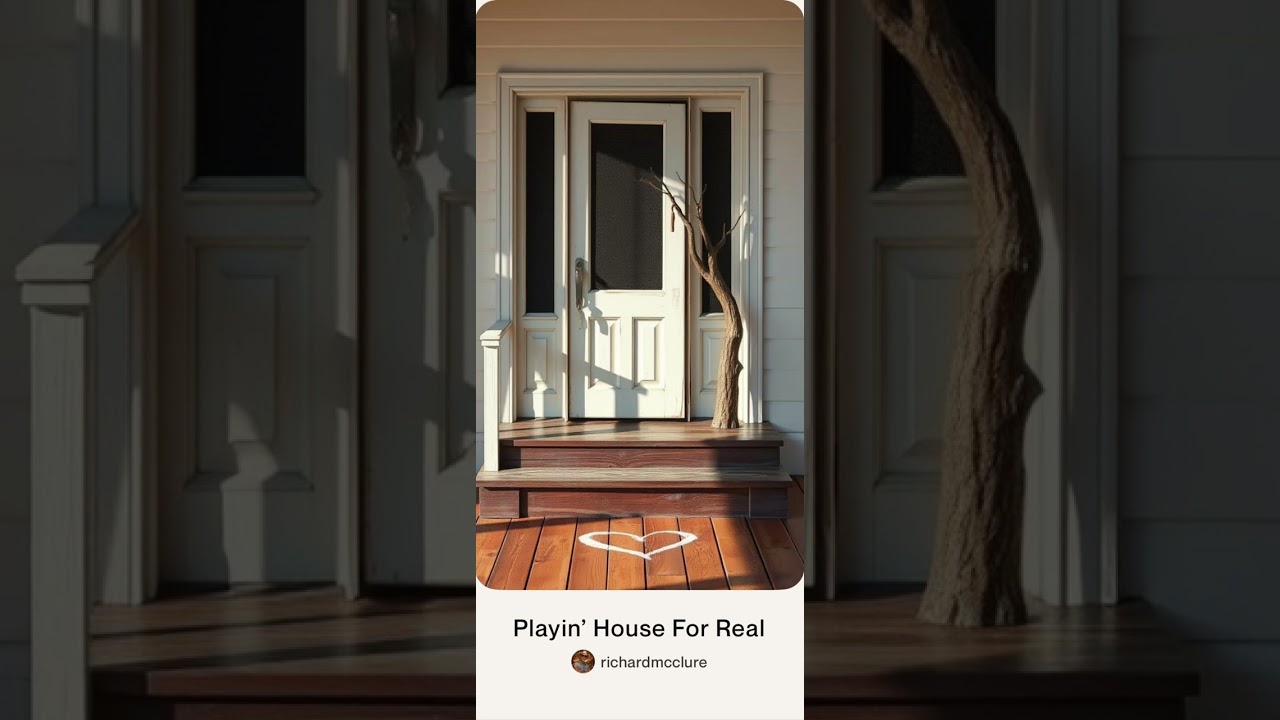 “Playin’ House For Real” written by: Richard McClure. Using AI for voice and music. 