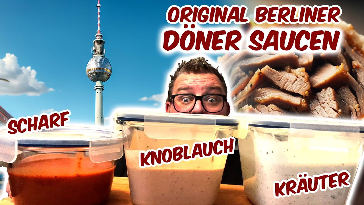 MEGA FAIL + MEGA SAUCEN: Die 3 original Berliner Dönersaucen – MEGA Ergebnis trotz totalem CHAOS!