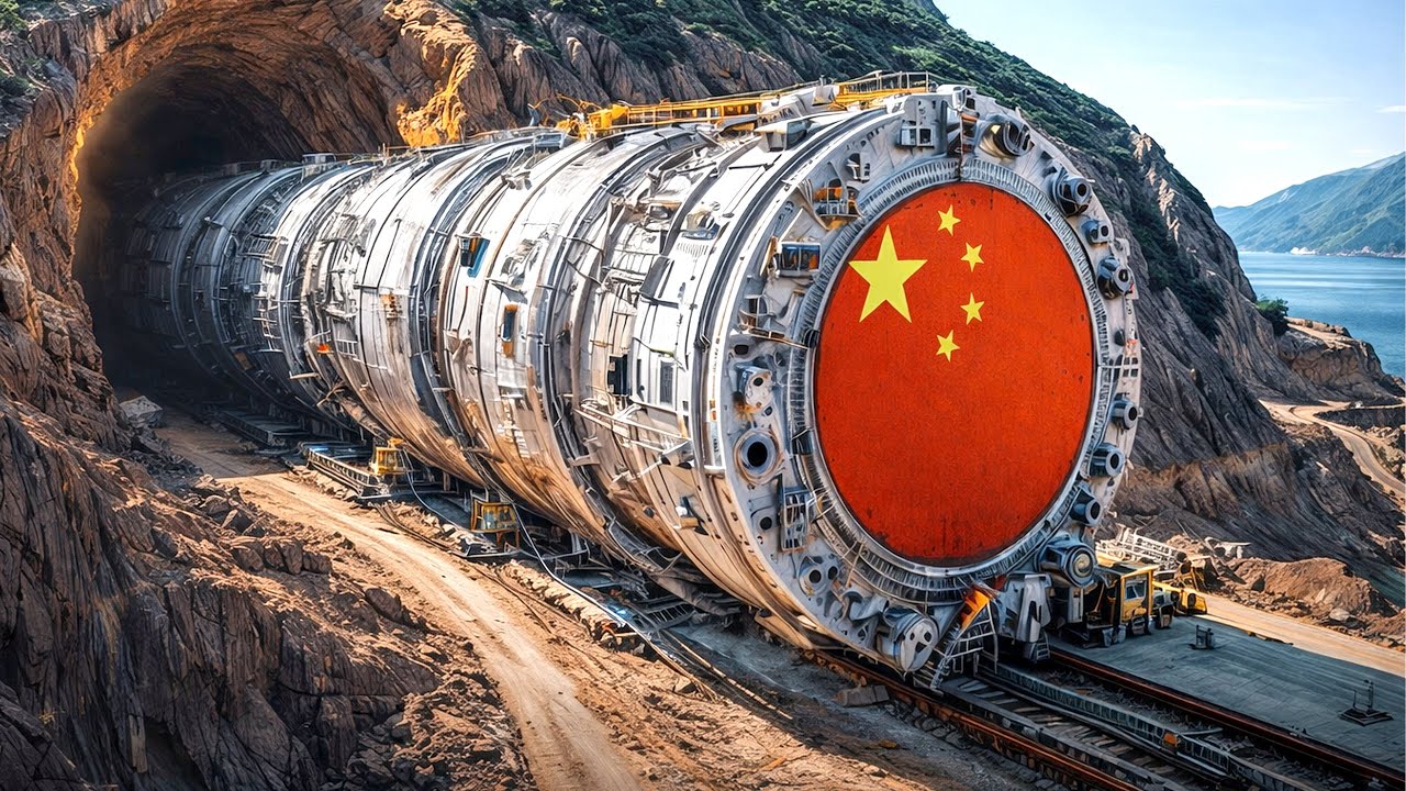 Comment la Chine a construit le plus grand tunnel sous-marin du monde en 110 jours ?