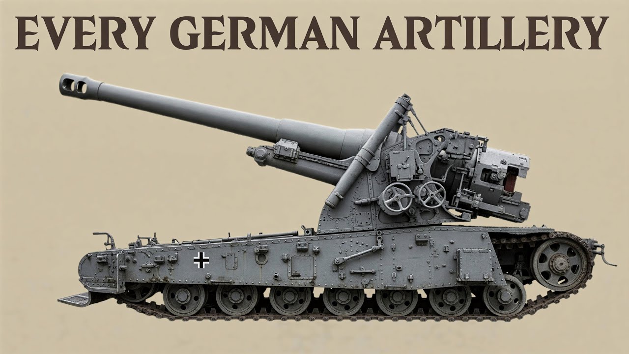 Every German Artillery Piece Used in WWII 