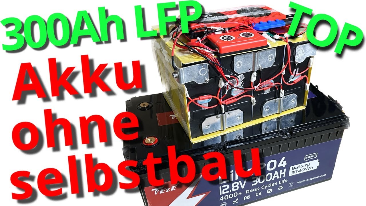 KEIN Selbstbau aber TOP TezePower 🔋 LiFePO4 LFP #G8N