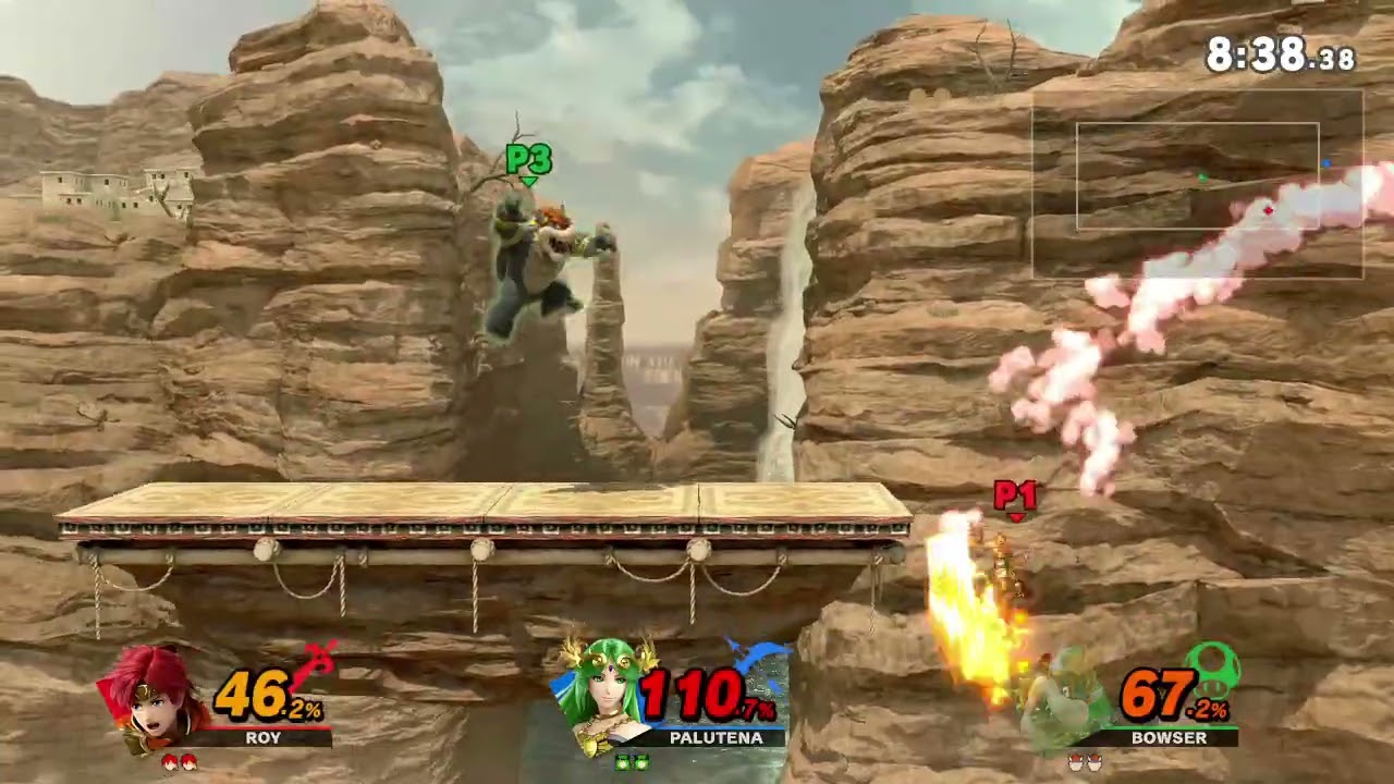 Super Smash Bros Ultimate - Roy got the foot royale
