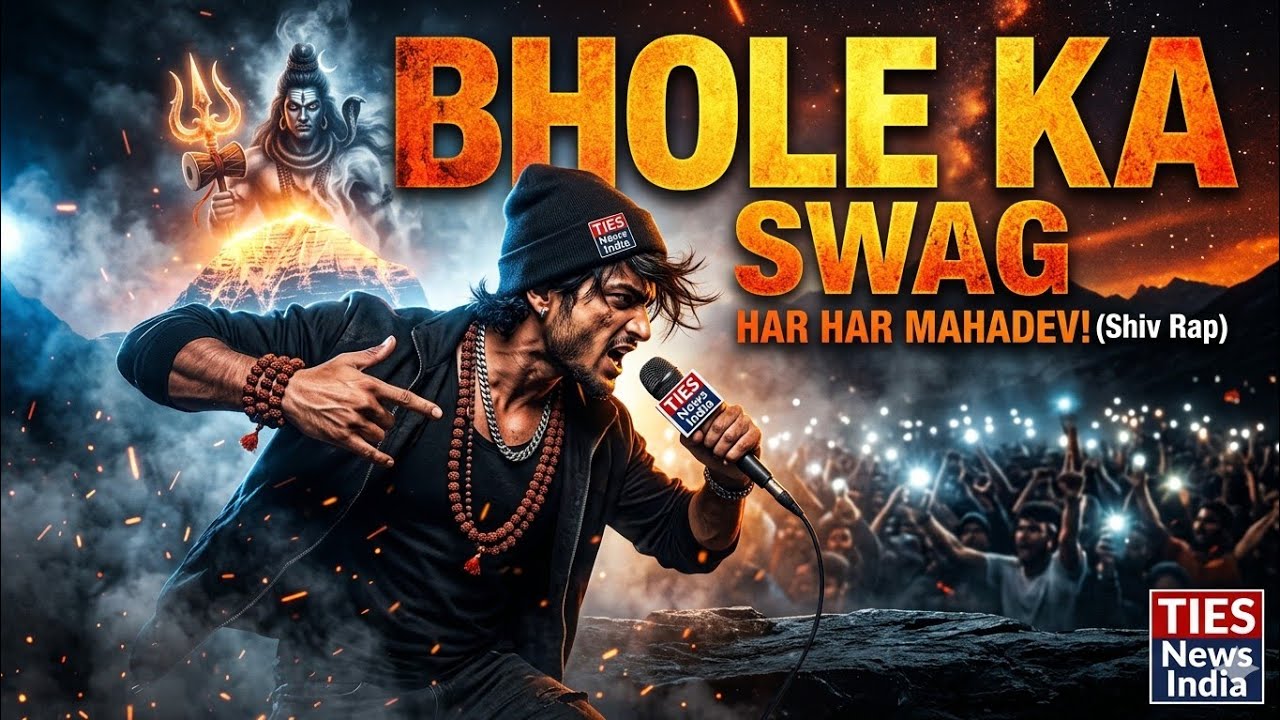 BHOLE KA SWAG - Shiv Tandav Rap Song 🔥 | Official Music Video | TIES News India