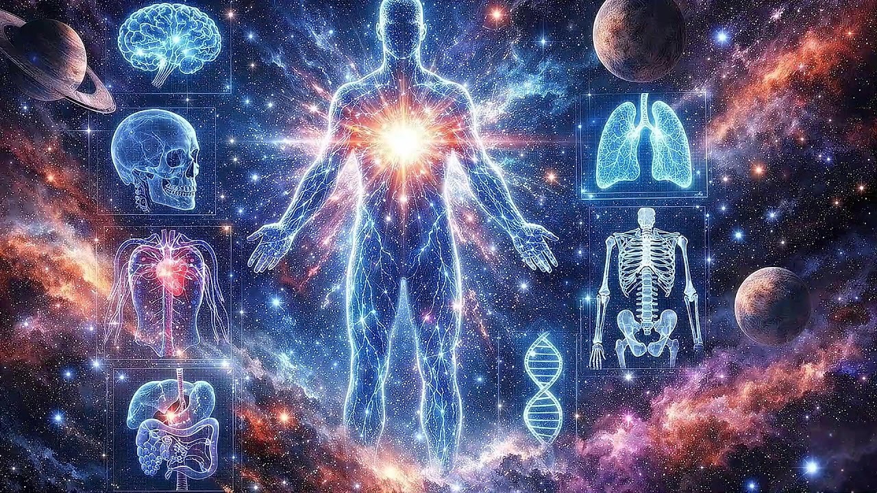 432Hz + 963Hz + 528Hz | The Deepest Healing Sleep: Whole Body Regeneration, Relieve Stress