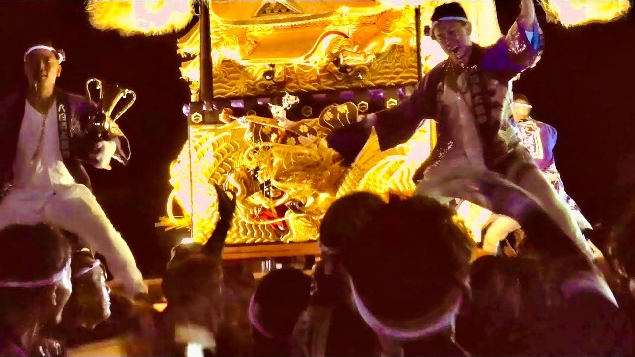 2024/10/14 土居秋まつり【八日市太鼓台 優勝✨🏆✨】ファミリーマート東部地区4台かきくらべ