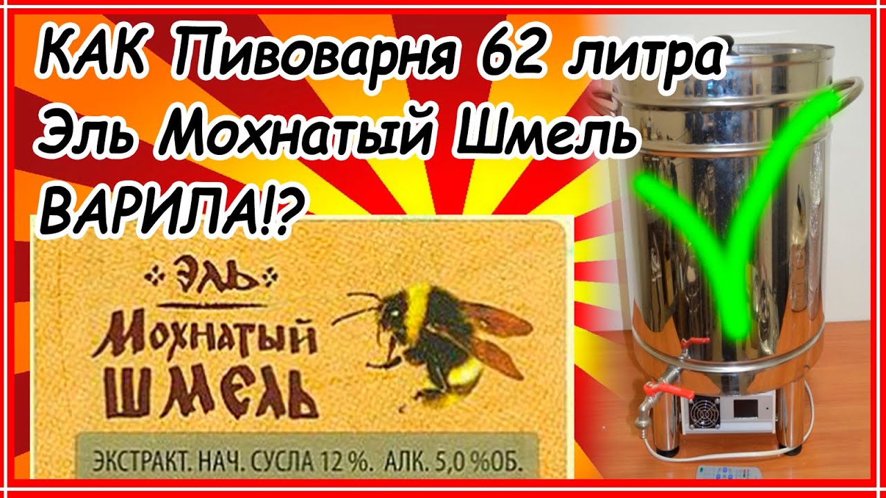 Как сварить пиво Эль мохнатый шмель дома