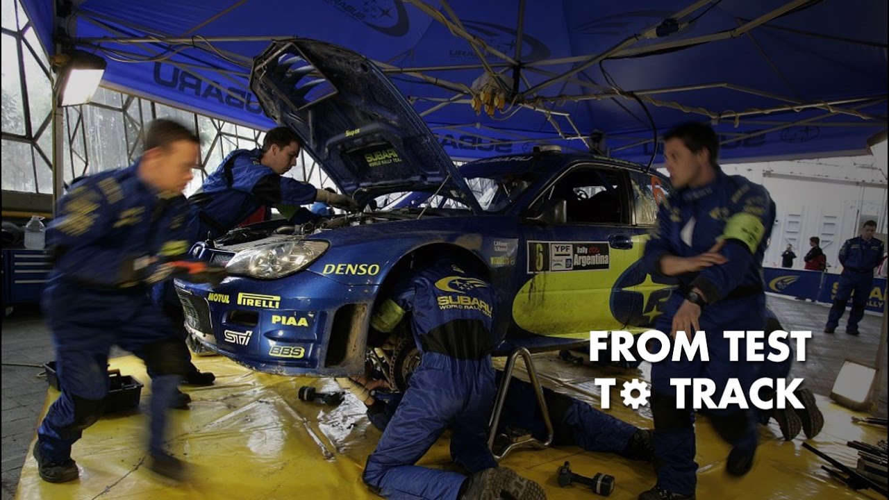 Engineering the World Rally From Test to Track