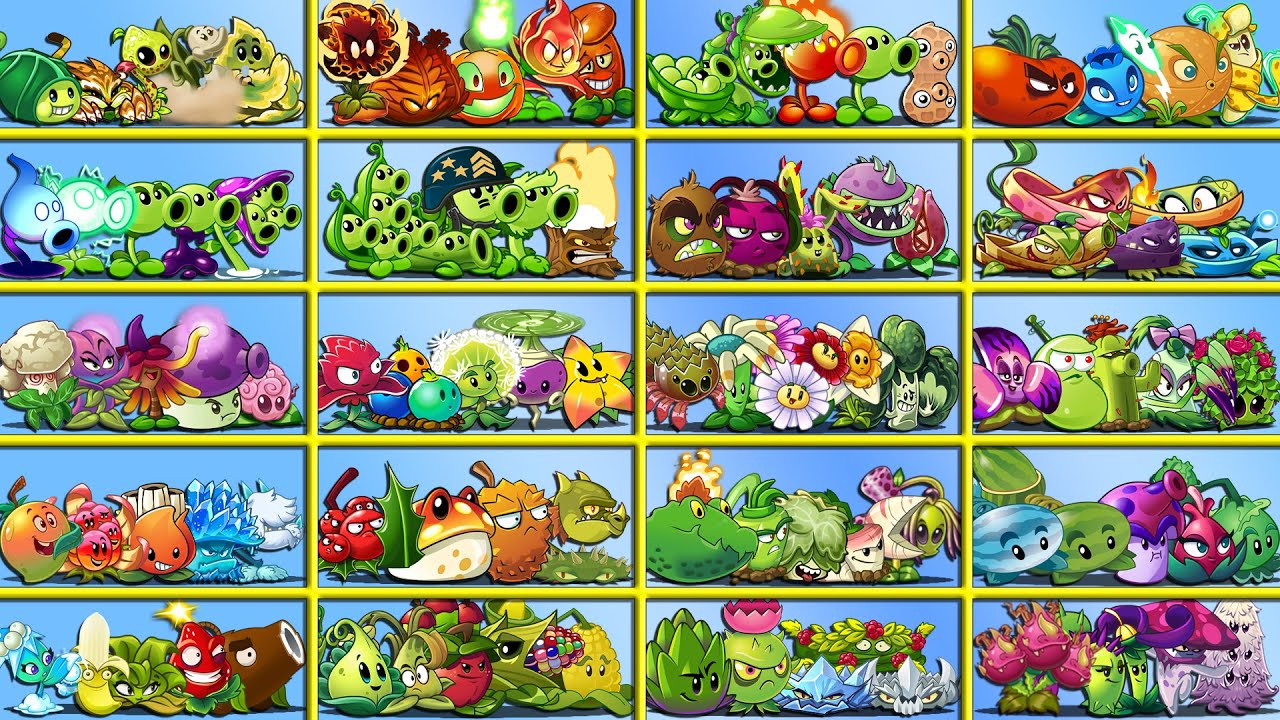 20 Team Plants Battlez — Кто победит? — Турнир PvZ 2 Teams Plants