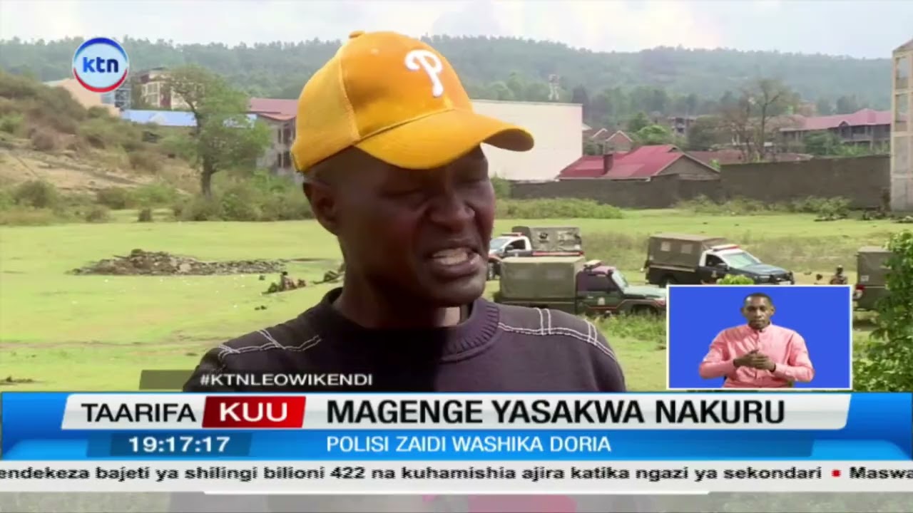 Magenge yasakwa Nakuru: Wahalifu wenye silaha wavuruga usalama