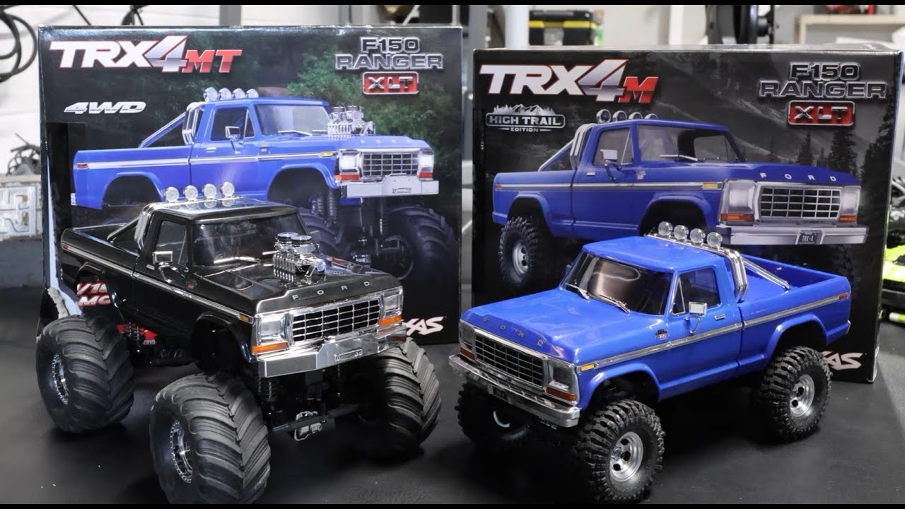 Traxxas TRX4M High Trail vs TRX4MT Challenge (Car Climb, Top Speed, Hill Climb)