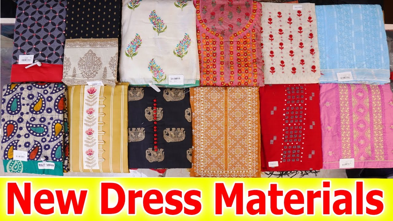 Amazing Dress Materials Collection With Price | Clothing Online Shoping | Queens Collection Hindi