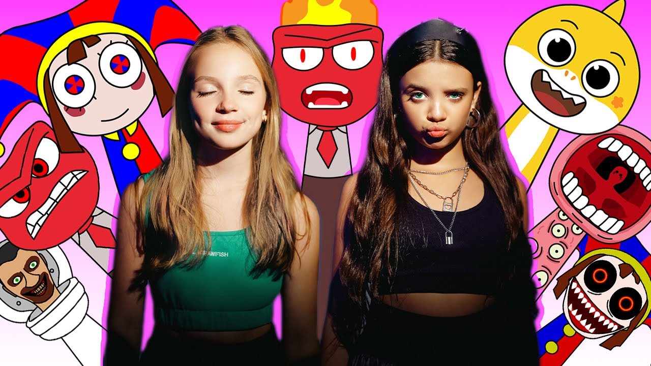 Sprunki OC (Anger, Baby Shark, Pomni, Skibidi Toilet, Train Eater) Sigma Boy Song (Cover)