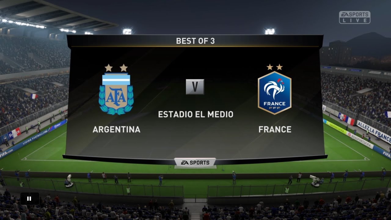 FIFA 19 | ARGENTINA VS FRANCE GAMEPLAY WALKTHROUGH BEST OF 3 MATCH 1080/60HZ PS4