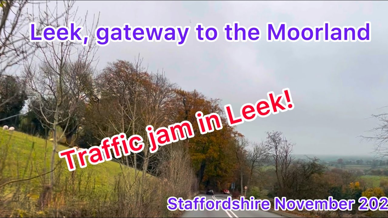 Leek the Queen of the Staffordshire Moorlands and a former textile town with links to William Morris