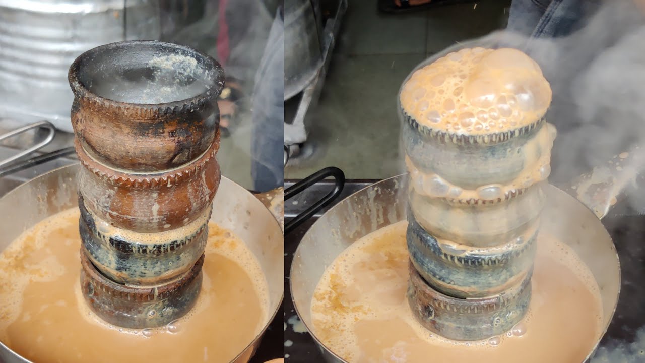 Next Level Of Tandoori Tea making | Most Epic Live Tandoori Chai Making | Indian Street Food