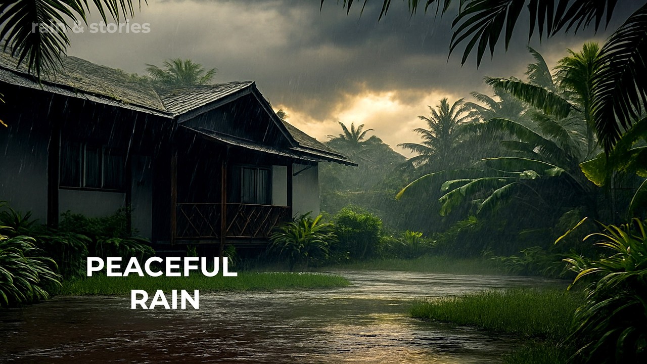 RAIN MEDITATION TO RELEASE ANXIETY AND INNER PEACE RAIN FOR MIND BODY RELAXATION