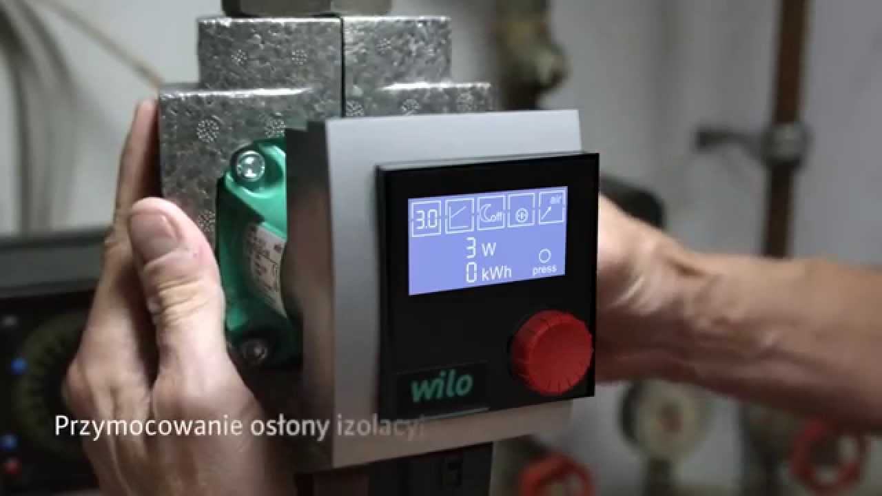 Wilo Stratos PICO. Prosta wymiana pompy bezdławnicowej stałoobrotowej. Instrukcja wymiany pompy CO.