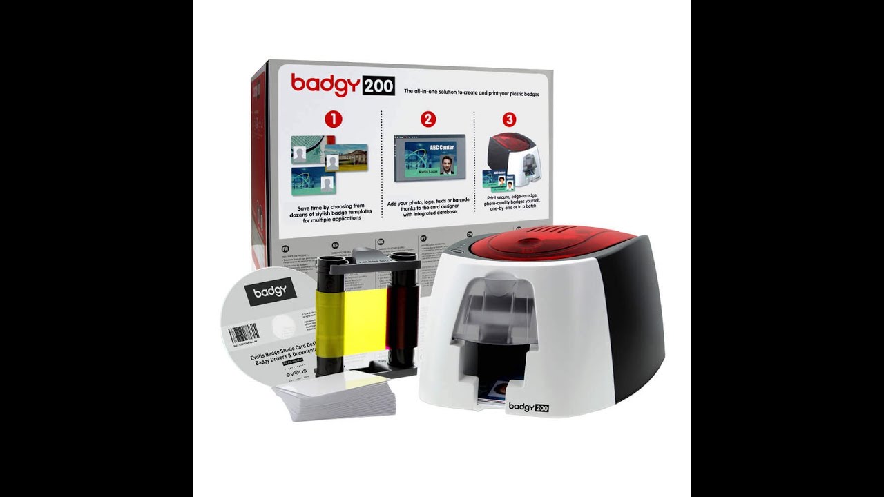 Badgy 200 Low Cost ID Card Printing Machine