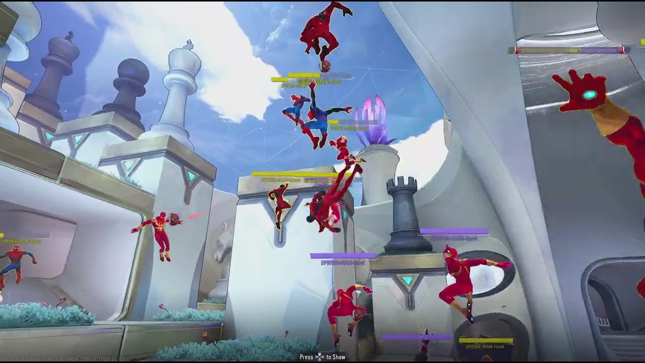 Marvel Rivals spider man ragdoll