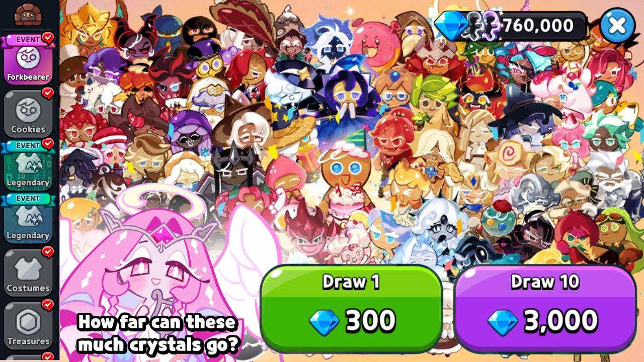 How far can 760K worth of CRYSTALS go?✨
